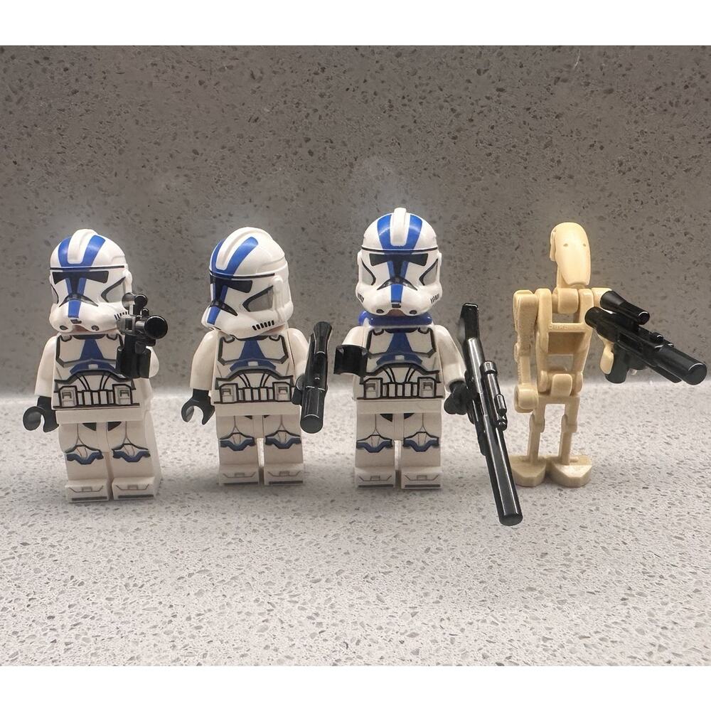 LEGO Star Wars 501st Legion Clone Troopers Minifigures Figs (Figures From 75280)